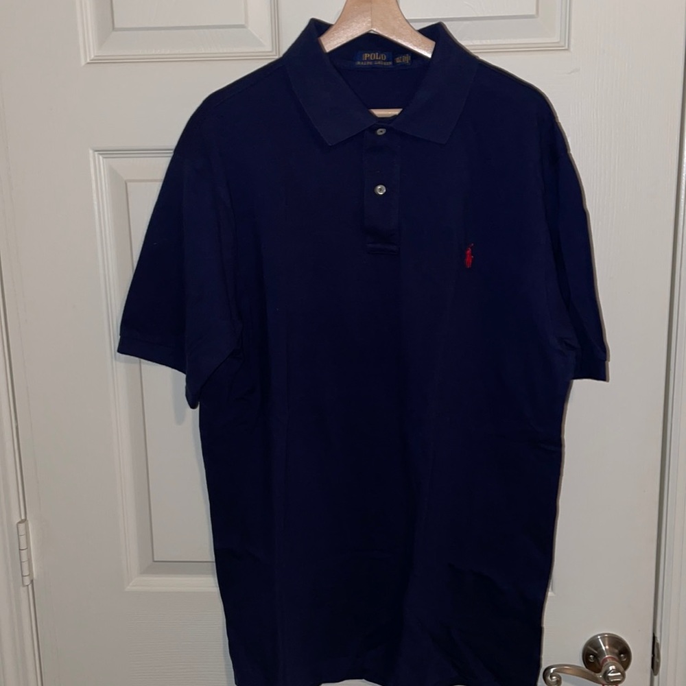 Men’s Ralph Lauren XLT navy polo LNWT never worn